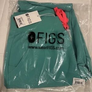 Figs Scrub Pants, Surgical Green, HW S/Petite